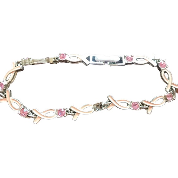 Avon Jewelry - 💋4/$20 Avon Breast Cancer Awareness Pink Hope Tennis bracelet.